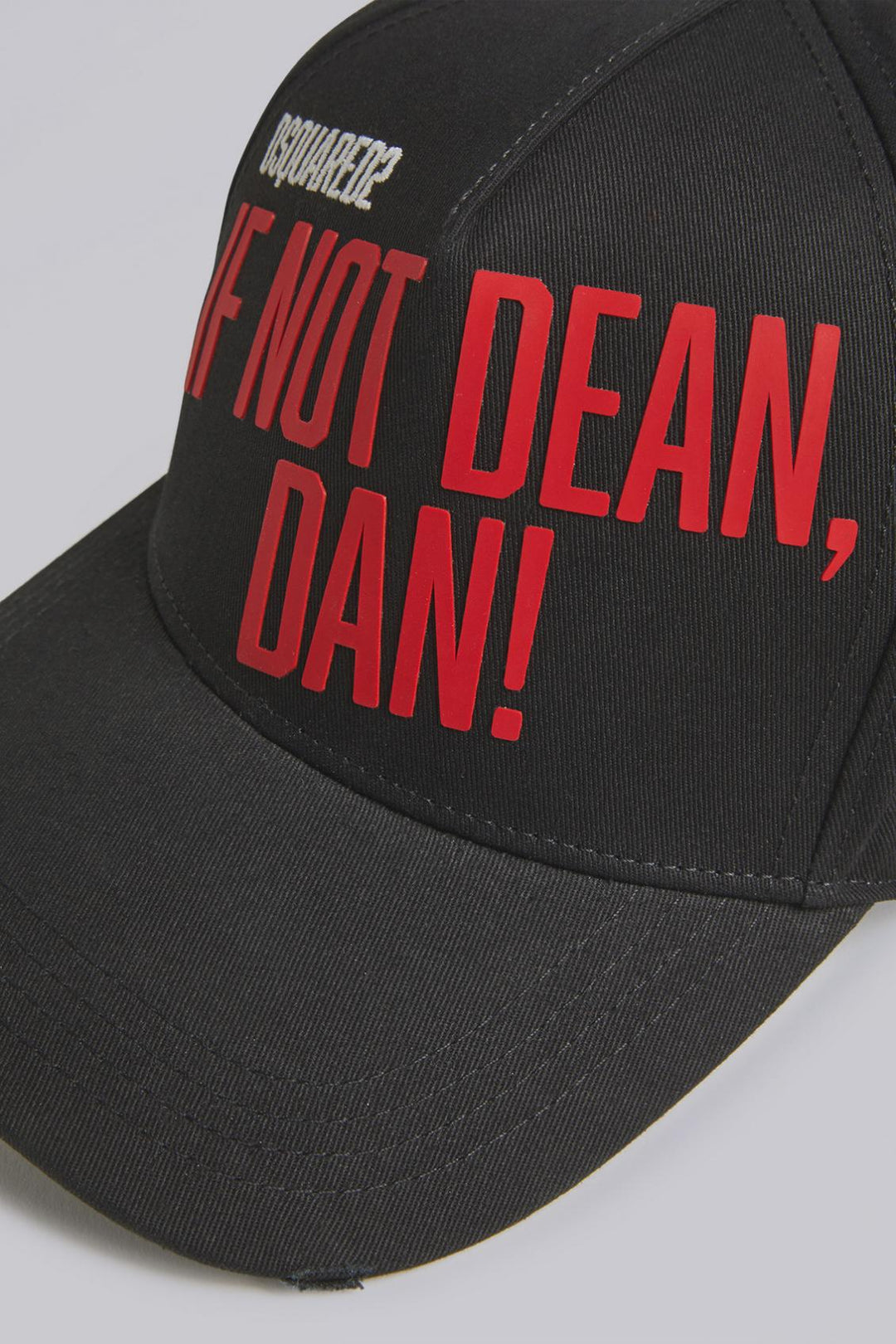 Dsquared2 If Not Dean, Dan! Baseball Cap in Black – TheDesignerBox